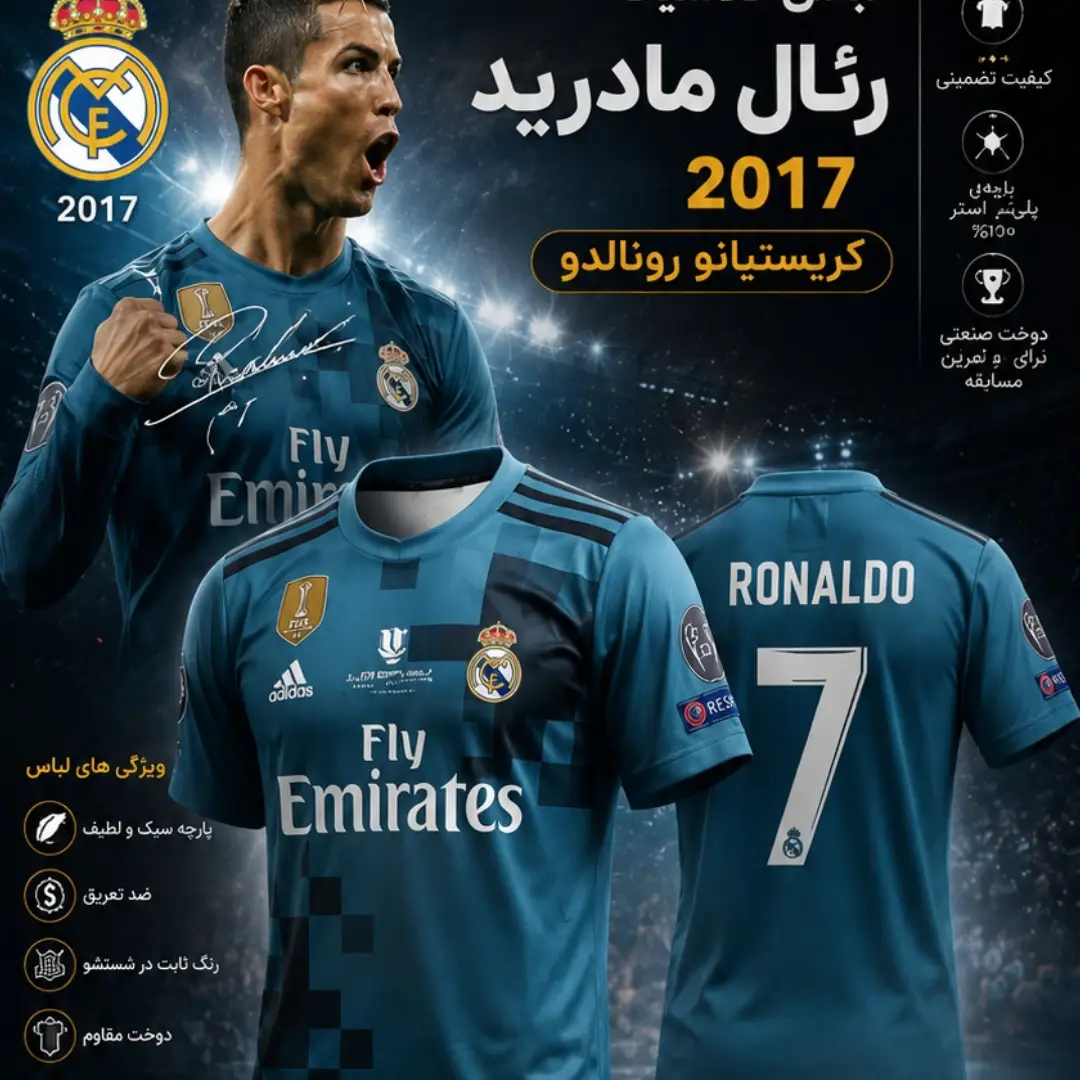 مانیتورینگ یا producto مرتبط با رئال مادرید ۲۰۱۷